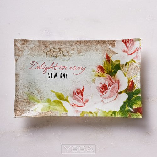 Delight in every new day - 156 x 95 mm