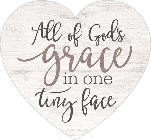 All Gods grace in one tiny face - Heart