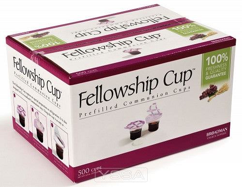 Fellowship Cups (500) Prefil Wafer&Juice