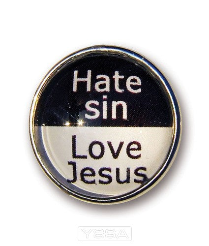 Hate sin Love Jesus