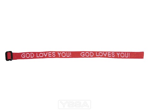 God loves you - Red