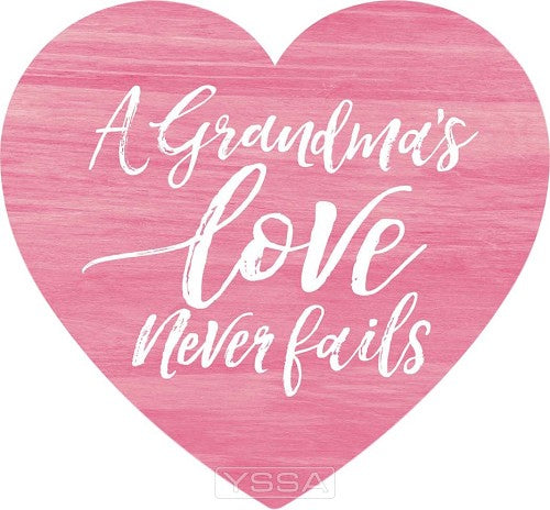 A grandma's love never fails - Heart