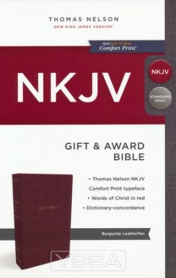 Gift & Award Bible - Burg. Flex