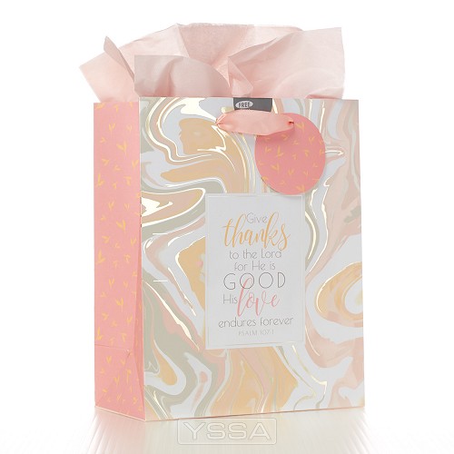 Give thanks to the Lord - 200x120x245 mm