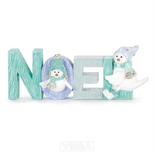 Noel - Birds - Word figurine