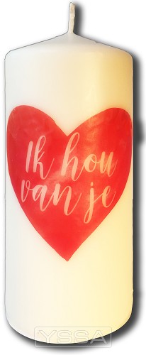 Ik hou van je (rood hart)