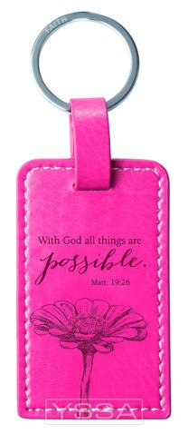 With God all things are possible - Pink