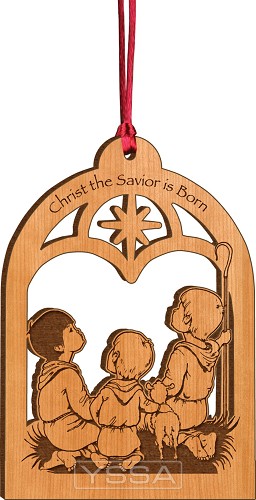 Christ the saviour is born - Ornament