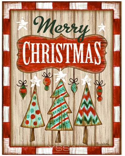 Merry Christmas - Rustic