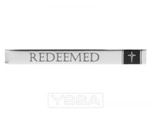 Tie bar etched Redeemd
