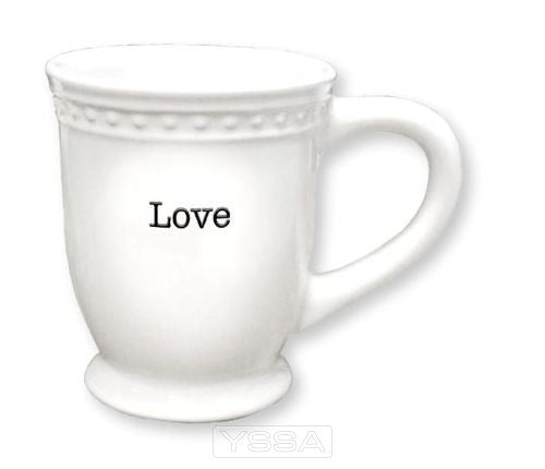 Love pedestal mug