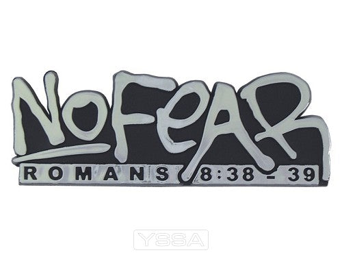 No Fear - Silver colored