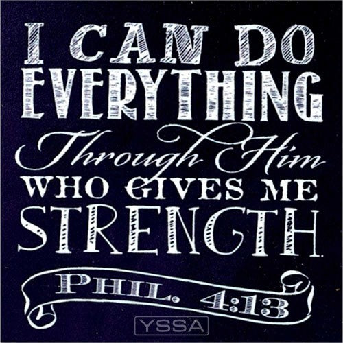 I can do everything - Chalk