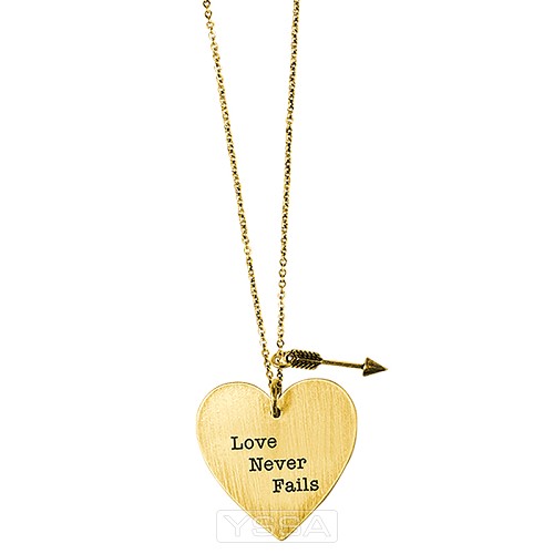 Love never fails - Heart