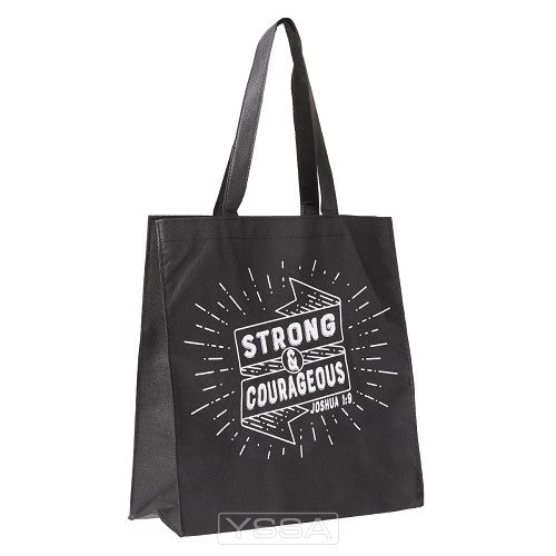 Strong and courageous - Black