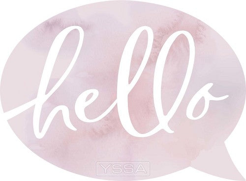 Hello - Speech Bubble