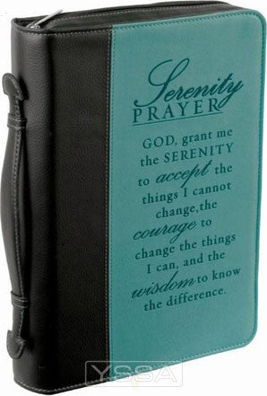 Serenity Prayer - Black/Aqua