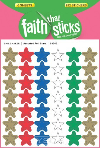 Assorted Foil Stars