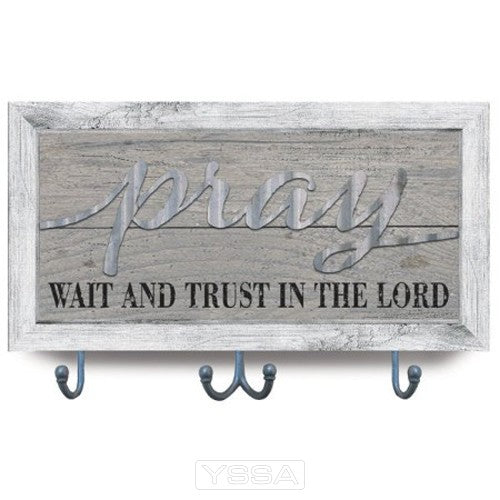 Pray wait and trust - Metal accents