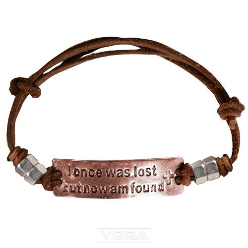 I once was lost but now am found