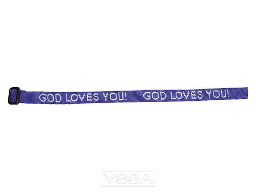God loves you - Purple