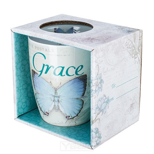 Grace - Butterfly - Aqua