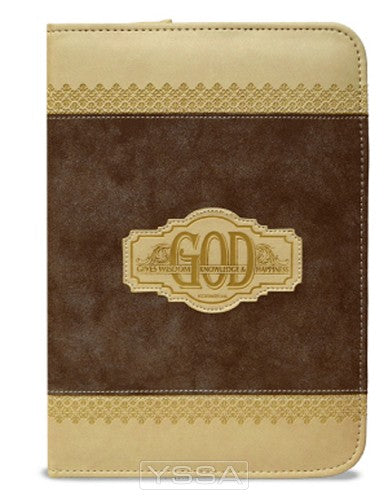God gives Wisdom - 190 x 140 mm - zipper