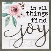 In all things find joy