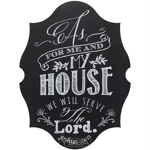 As for me and my house