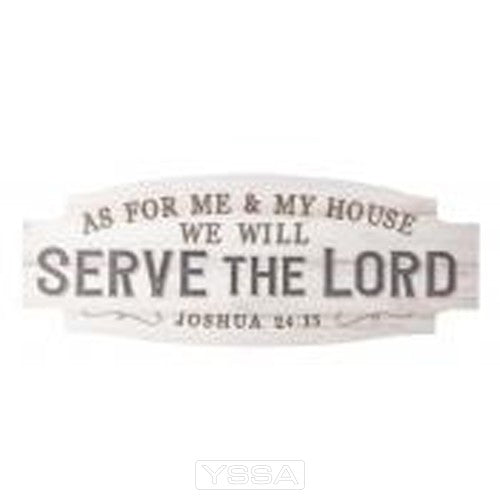 As for me and my house