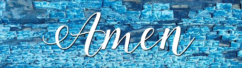 Amen - 15 x 4 x 1,3 cm