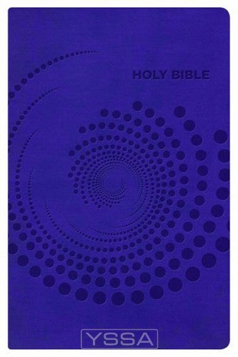 Deluxe gift bible NKJV purple imit. leat