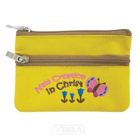 Coin pouch yellow