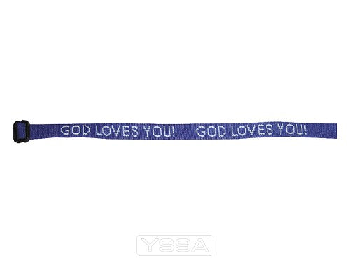 God loves you - Royal blue