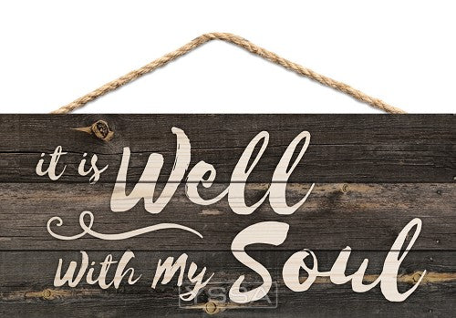 It is well with my soul