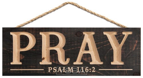 Pray - Psalm 116:2