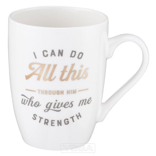 I can do all this through Him