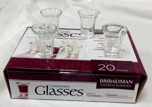 Communion glasses - 20 pieces