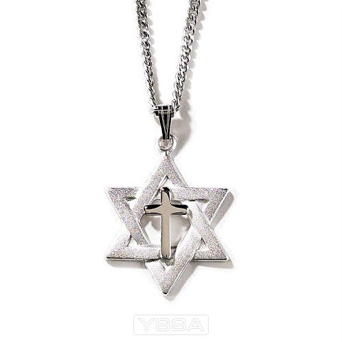 Star of david - With cross