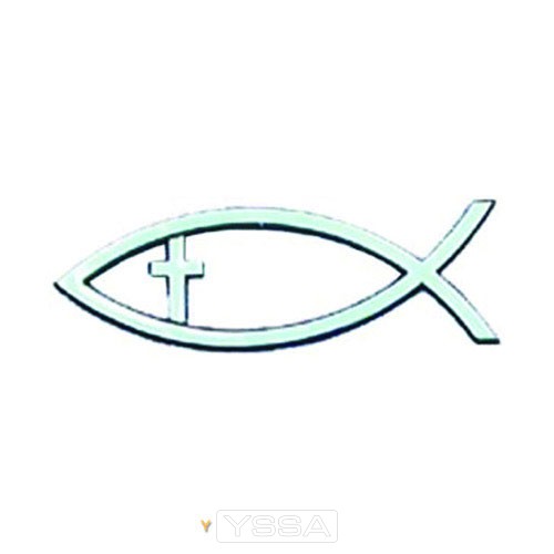 Fish with cross