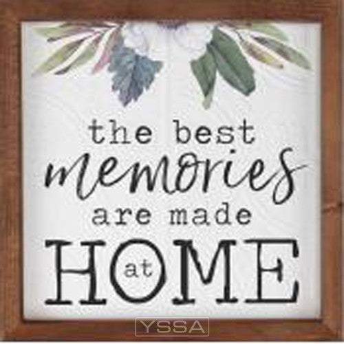 The best memories are made at home