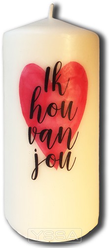 Ik hou van jou  (hndlttr rose)